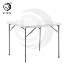 Factory Plastic Square Outdoor Picnic Folding Dining Tables